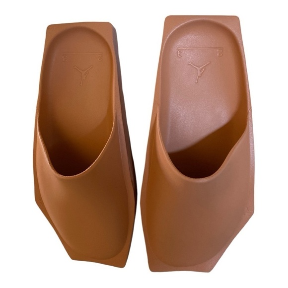 Women’s Jordan Platform Hex Mule Amber Brown New in Box Women’s 11 Men Size 10 - Picture 8 of 10